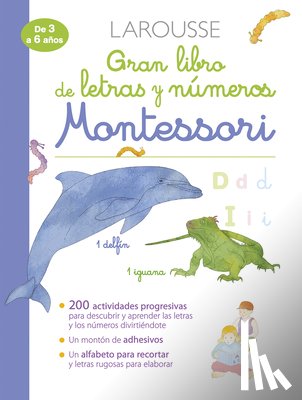 Urvoy, Delphine - Gran Libro de Letras Y Números Montessori