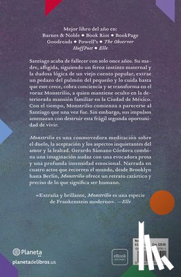 Sámano Córdova, Gerardo - Monstrilio: Novela / A Novel