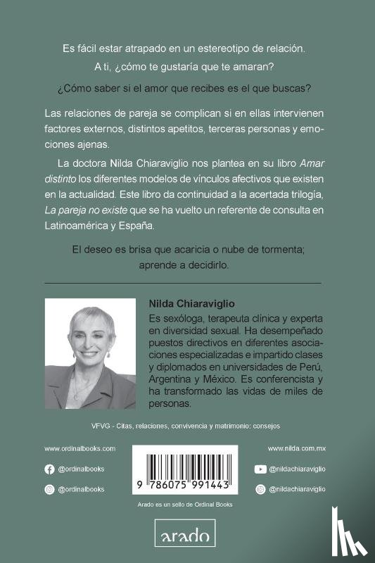 Chiaraviglio, Nilda - Amar distinto