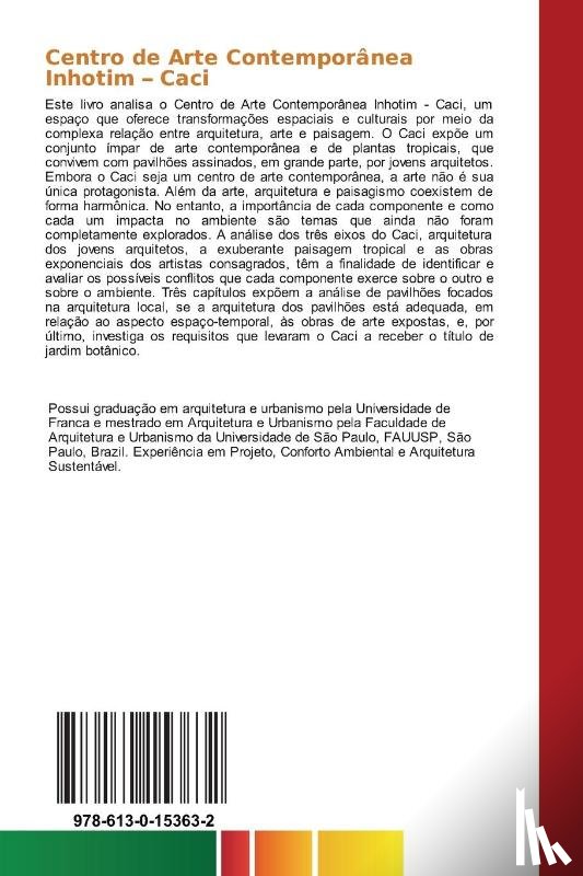 Rached Lisete Hanna - Centro de Arte Contemporanea Inhotim - Caci