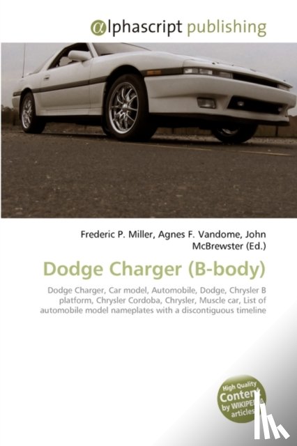 Miller, Frederic P. - Dodge Charger (B-body)