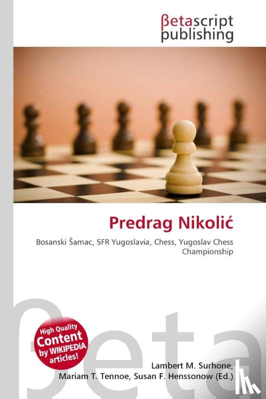  - Predrag Nikoli¿