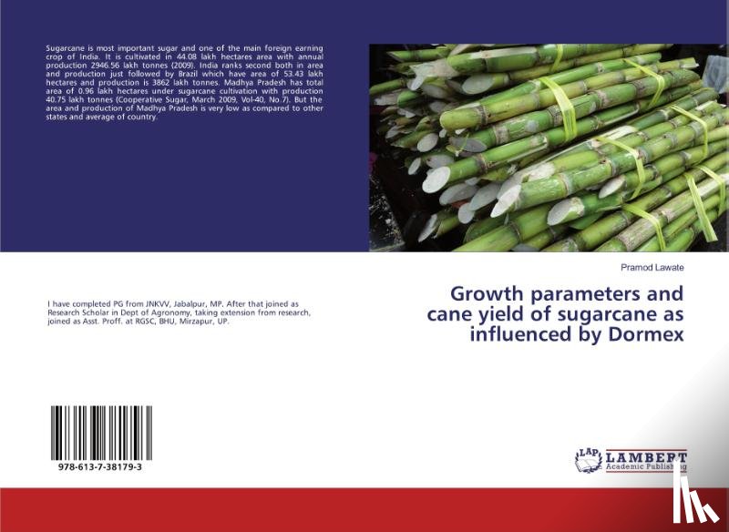 Lawate, Pramod - Growth parameters and cane yield of sugarcane as influenced by Dormex