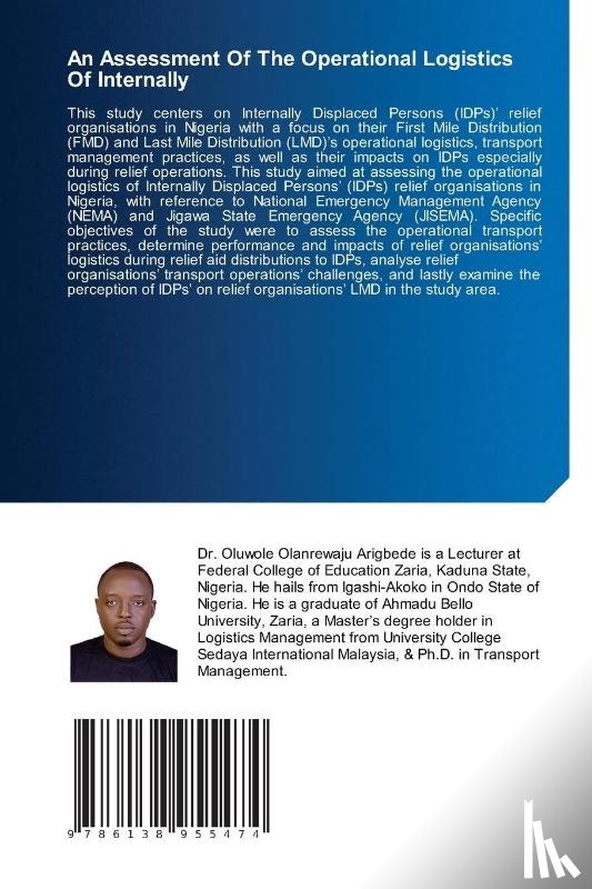 Arigbede, Oluwole Olanrewaju - An Assessment Of The Operational Logistics Of Internally