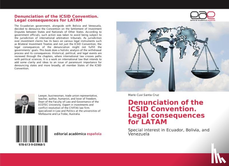 Cuvi Santa Cruz, Mario - Denunciation of the ICSID Convention. Legal consequences for LATAM