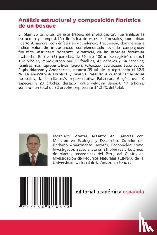 Davila Paredes, Dario - Análisis estructural y composición florística de un bosque