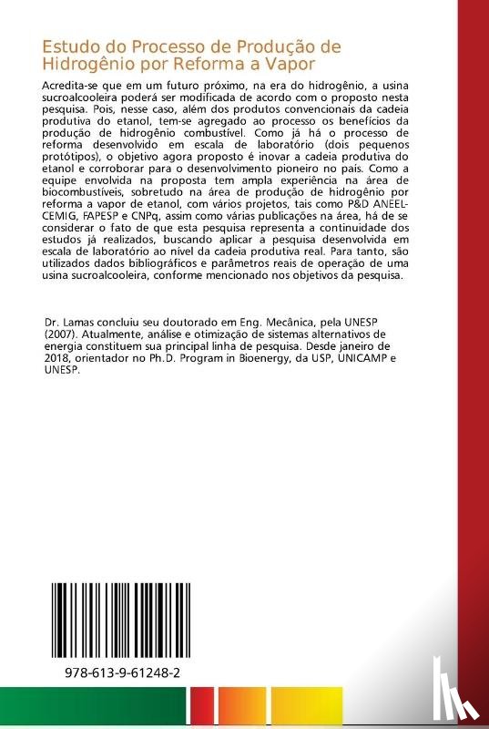 Lamas, Wendell de Queiroz, Silveira, Jose Luz - Estudo do Processo de Producao de Hidrogenio por Reforma a Vapor