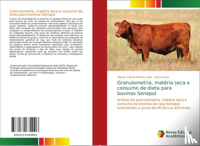Moraes Lobo, Ulisses Gabriel, Faria, Carina - Granulometria, materia seca e consumo de dieta para bovinos Senepol