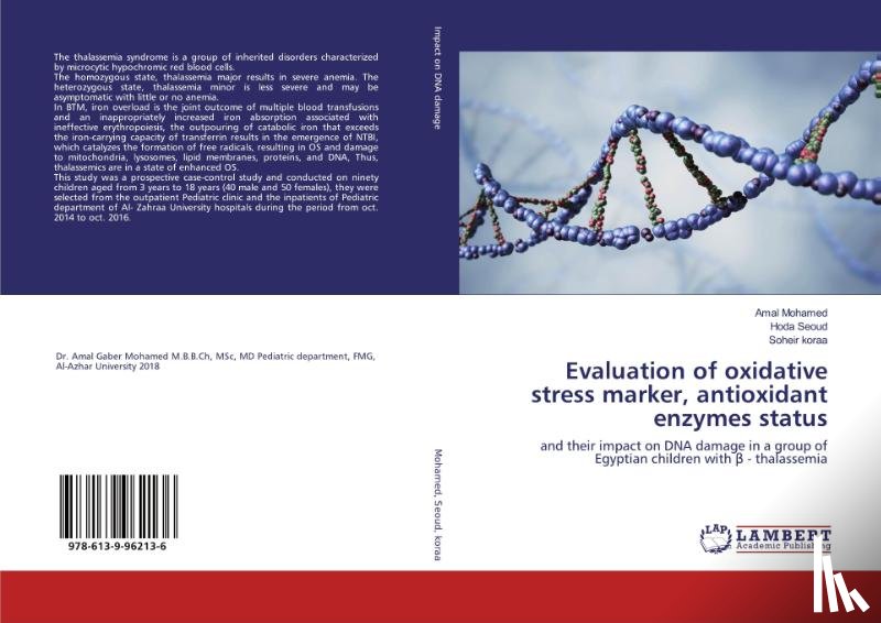 Mohamed, Amal, Seoud, Hoda, Koraa, Soheir - Evaluation of oxidative stress marker, antioxidant enzymes status