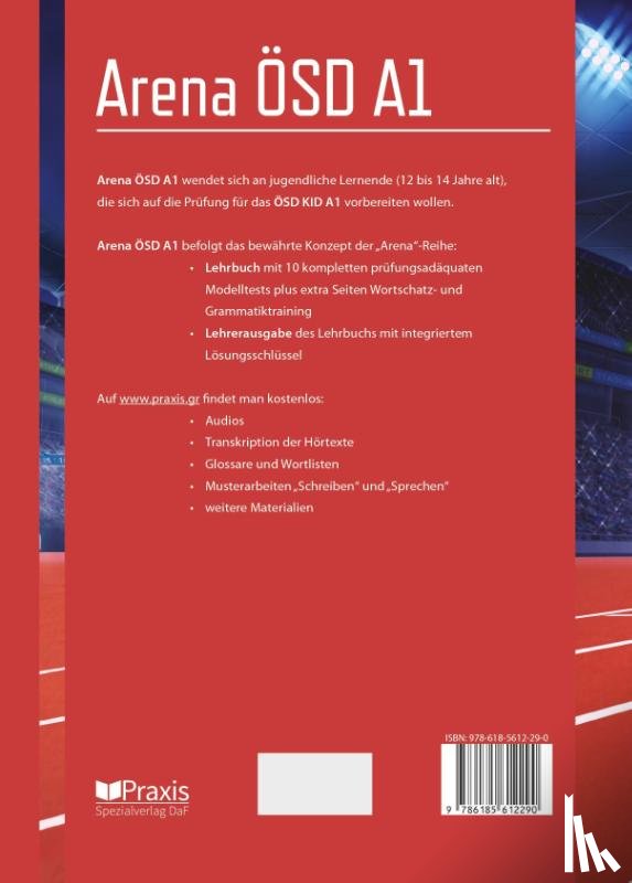 Bellou, Melina, Koukidis, Spiros, Nastopoulou, Sofia - Arena ÖSD A1: Lehrerausgabe