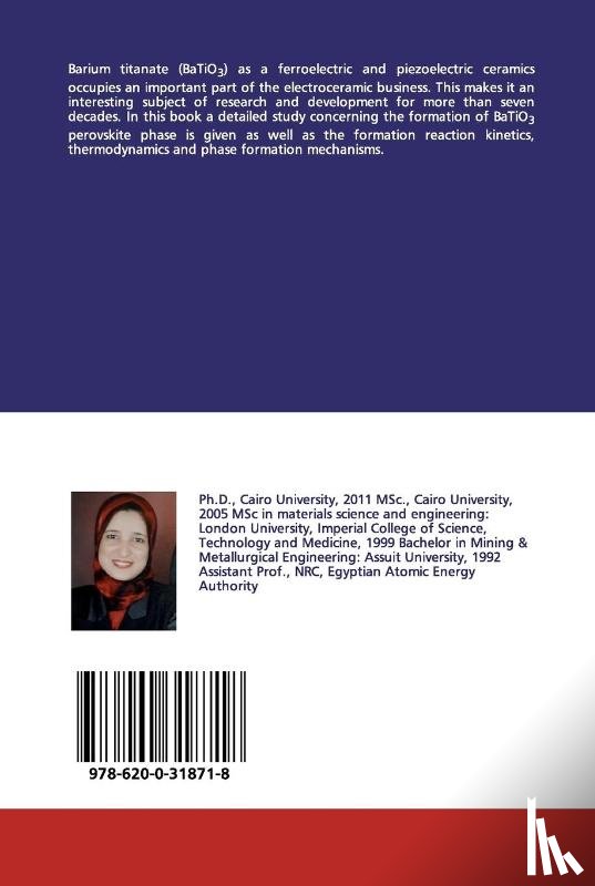 Othman, Kolthoum - BaTiO3 ferroelectric material