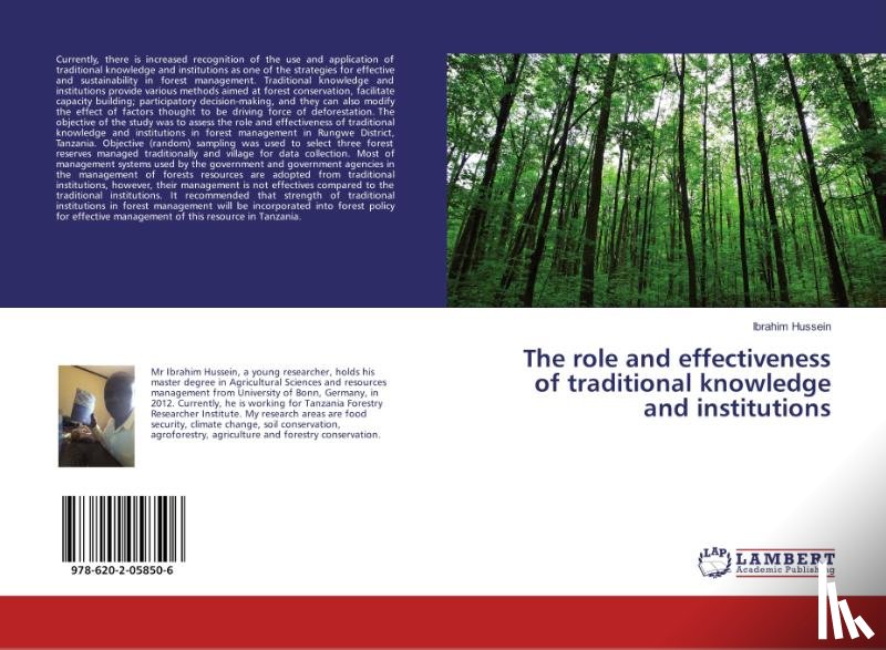Hussein, Ibrahim - The role and effectiveness of traditional knowledge and institutions