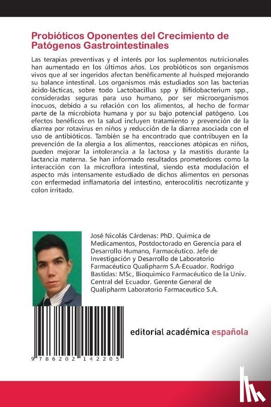 Cardenas, Jose Nicolas, Bastidas, Rodrigo - Probioticos Oponentes del Crecimiento de Patogenos Gastrointestinales