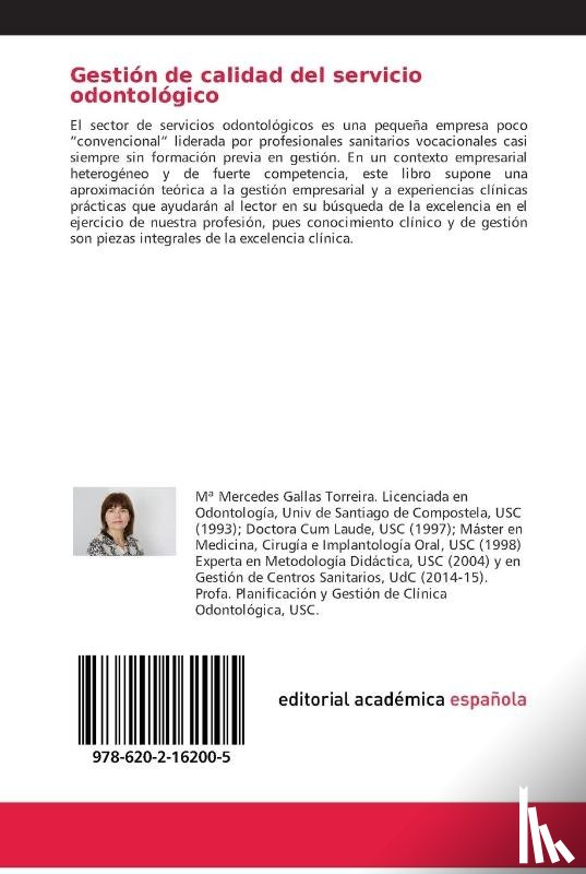 Gallas Torreira, Ma Mercedes - Gestion de calidad del servicio odontologico
