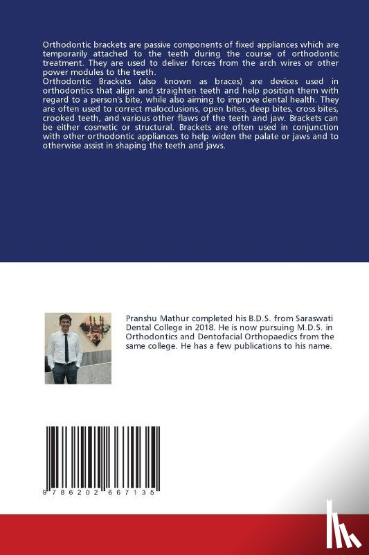 Mathur, Pranshu, Tandon, Ragni - Orthodontic Brackets
