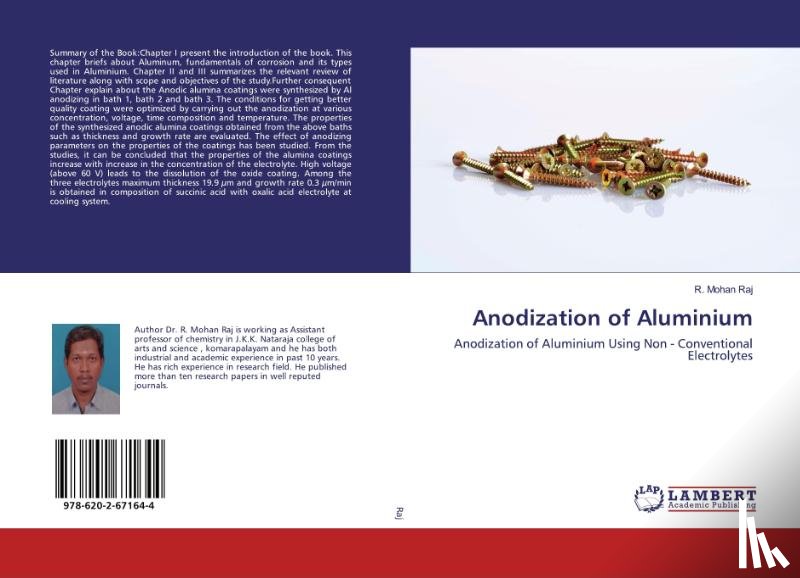 Raj, R Mohan - Anodization of Aluminium