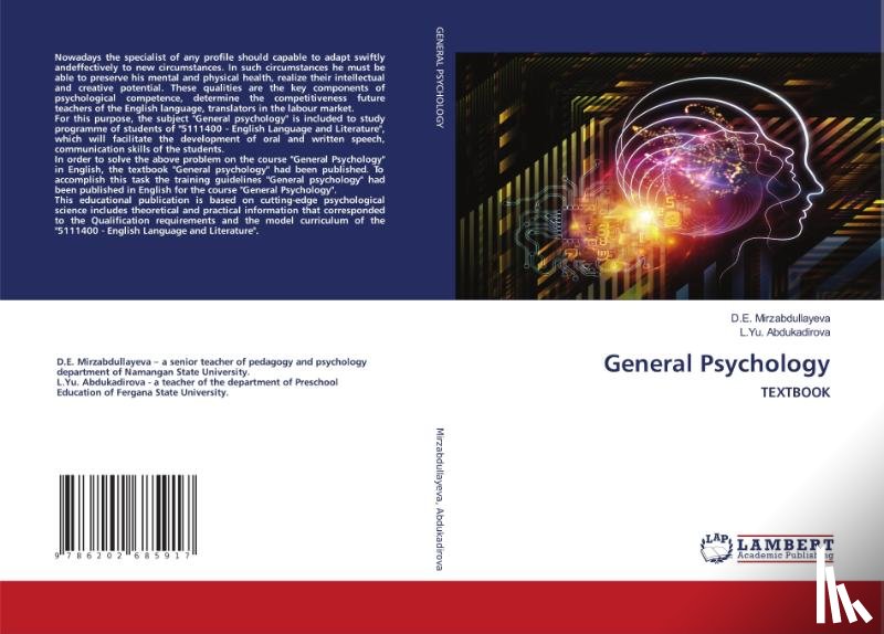 Mirzabdullayeva, D E, Abdukadirova, L Yu - General Psychology