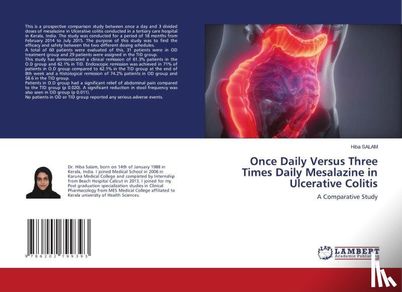 Salam, Hiba - Once Daily Versus Three Times Daily Mesalazine in Ulcerative Colitis