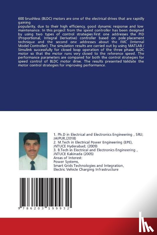 Ranga, J, Saiteja, J, Seshu, M - Speed Control of BLDC Motor With RPM Display