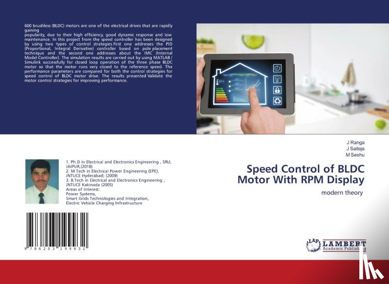 Ranga, J, Saiteja, J, Seshu, M - Speed Control of BLDC Motor With RPM Display