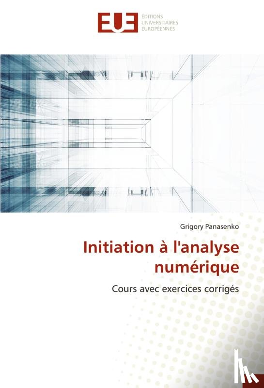 Panasenko, Grigory - Initiation a l'analyse numerique