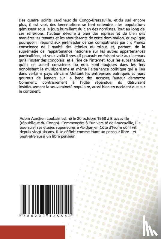Loubaki, Aubin Aurelien - Reflexion sur l'esclavage au Congo-Brazzaville