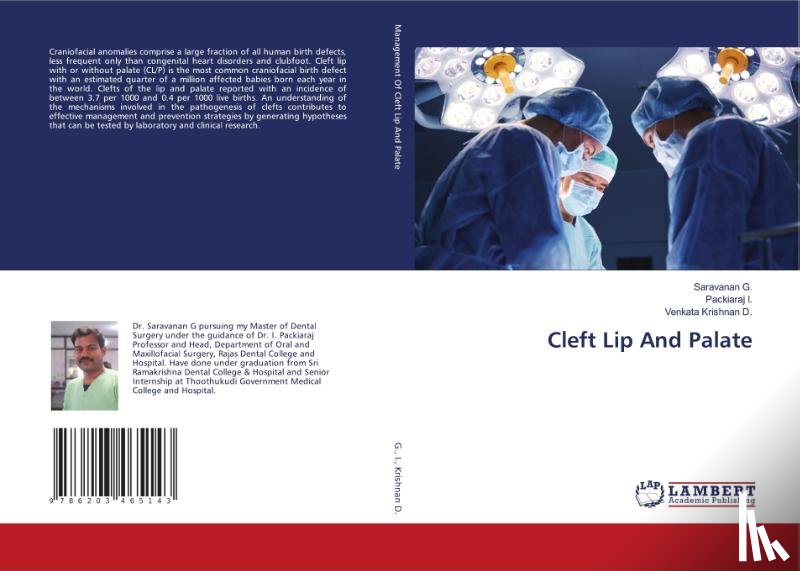 G, Saravanan, I, Packiaraj, Krishnan D, Venkata - Cleft Lip And Palate