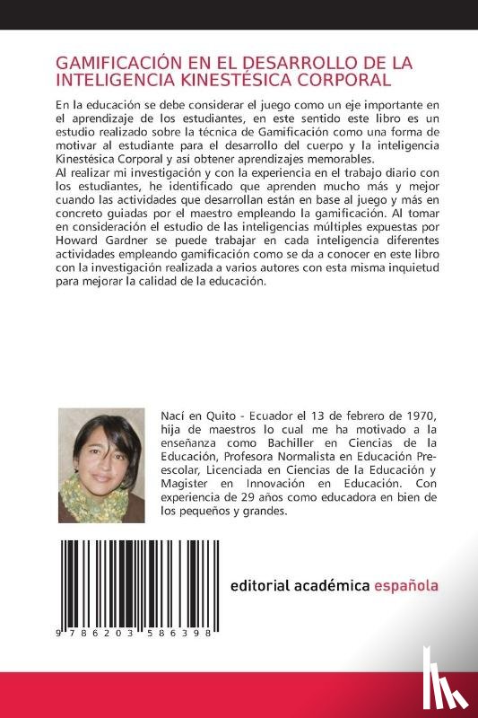 Albuja Davila, Mgtr Cristina - Gamificacion En El Desarrollo de la Inteligencia Kinestesica Corporal