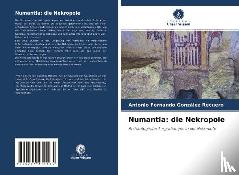 González Recuero, Antonio Fernando - Numantia: die Nekropole