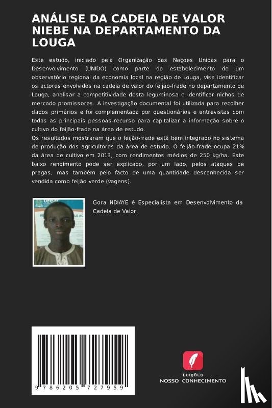 Ndiaye, Gora - ANÁLISE DA CADEIA DE VALOR NIEBE NA DEPARTAMENTO DA LOUGA