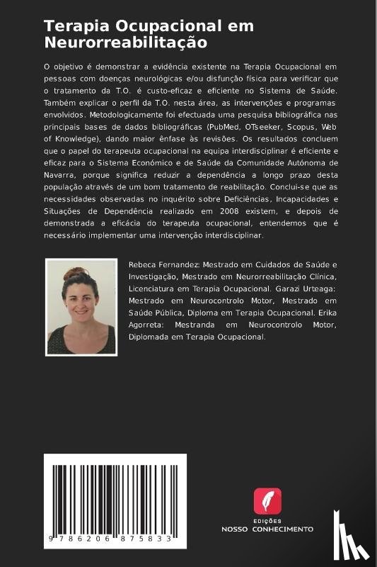 Urteaga Ceberio, Garazi, Agorreta, Erika, Fernandez, Rebeca - Terapia Ocupacional em Neurorreabilitacao