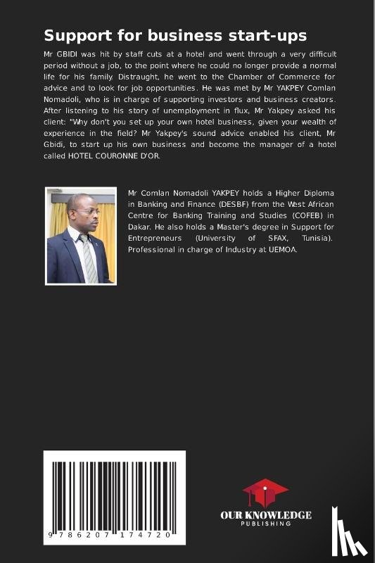 Yakpey, Comlan Nomadoli - Support for business start-ups