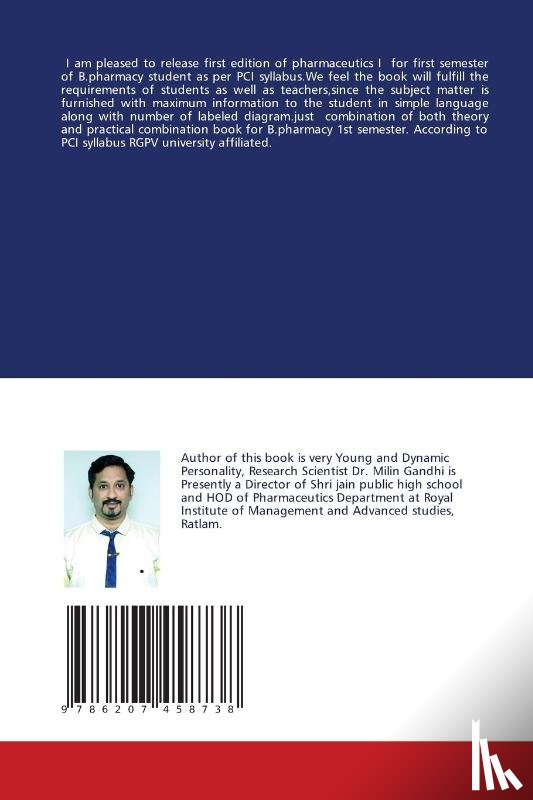 Gandhi, Milin - Text Book of pharmaceutics I