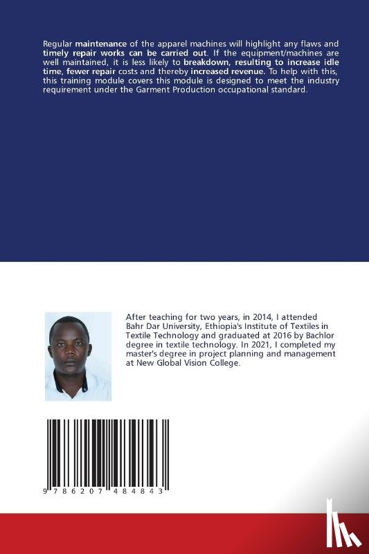 Lenteta, Lengamo - Sewing machine Maintenance Text Book For Vocational Training Institute
