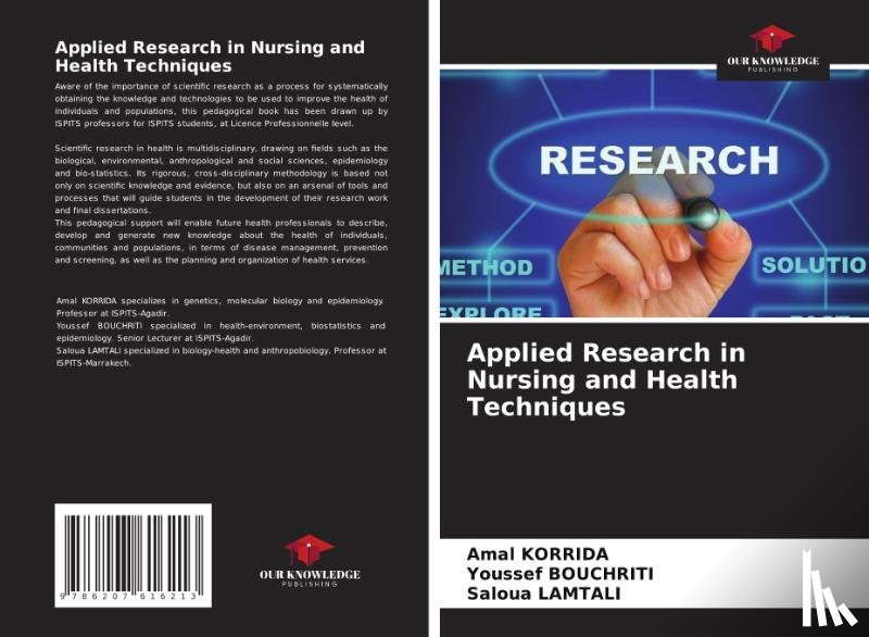 Korrida, Amal, Bouchriti, Youssef, Lamtali, Saloua - Applied Research in Nursing and Health Techniques