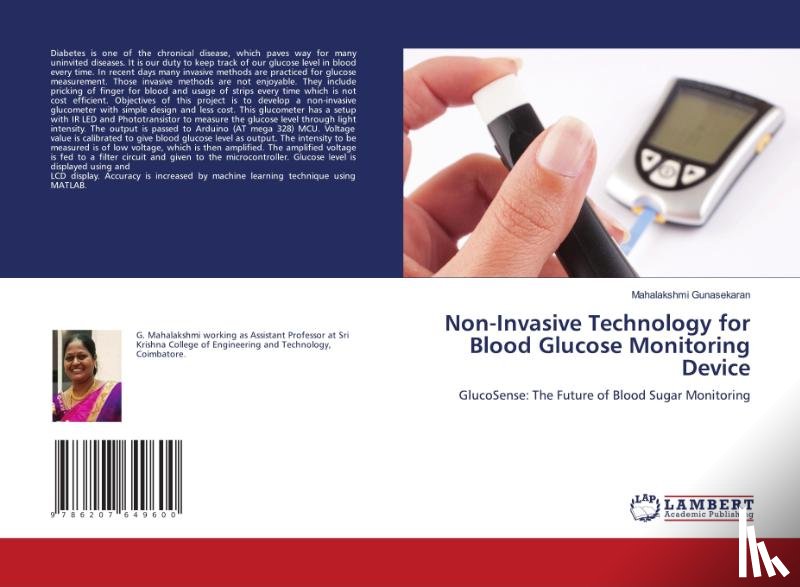 Gunasekaran, Mahalakshmi - Non-Invasive Technology for Blood Glucose Monitoring Device