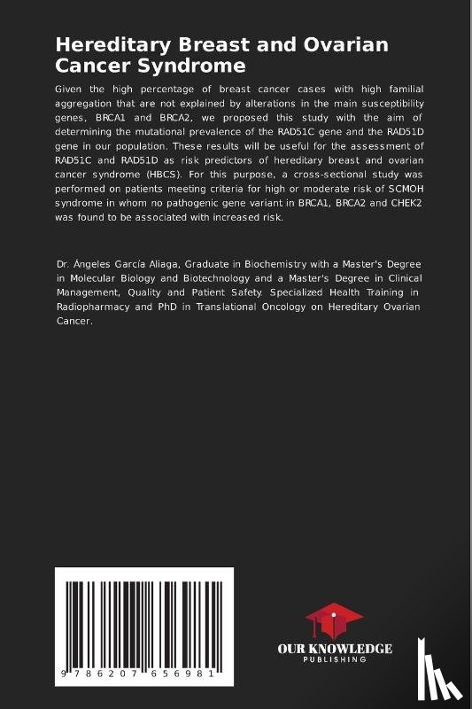 García Aliaga, Ángeles - Hereditary Breast and Ovarian Cancer Syndrome
