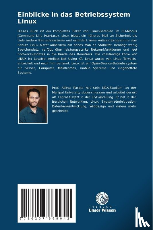 Parate, Aditya, Nimbarte, Mrudula, Jain, Rashmi - Einblicke in das Betriebssystem Linux