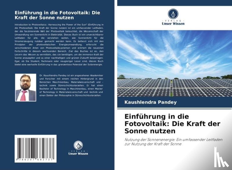 Pandey, Kaushlendra - Einführung in die Fotovoltaik: Die Kraft der Sonne nutzen