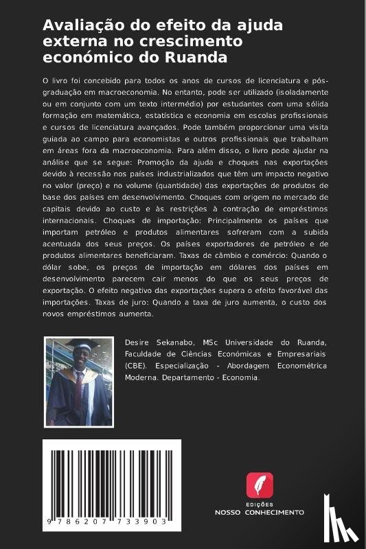 Sekanabo, Desire - Avaliação do efeito da ajuda externa no crescimento económico do Ruanda