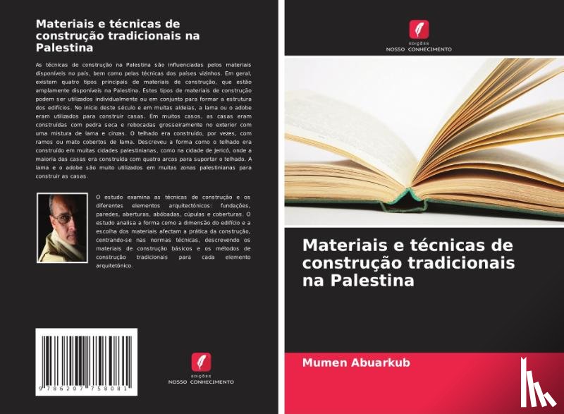 Abuarkub, Mumen - Materiais e técnicas de construção tradicionais na Palestina