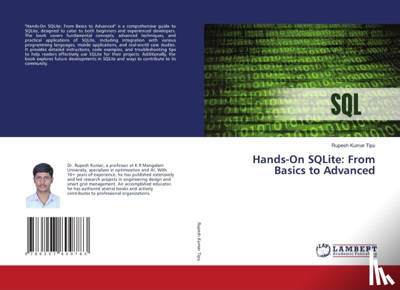 Kumar Tipu, Rupesh - Hands-On SQLite: From Basics to Advanced