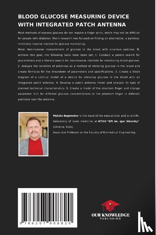 Bogomolov, Mikola, Parfilo, ¿Nna - BLOOD GLUCOSE MEASURING DEVICE WITH INTEGRATED PATCH ANTENNA