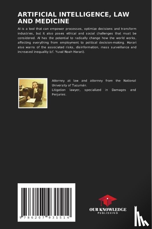 Cangemi, Rodrigo Maximiliano - ARTIFICIAL INTELLIGENCE, LAW AND MEDICINE