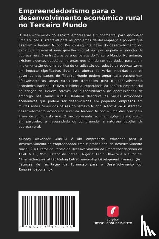 Olawuyi, Sunday - Empreendedorismo para o desenvolvimento económico rural no Terceiro Mundo