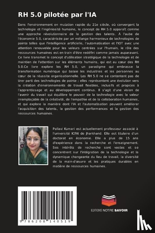 Kumari, Pallavi - RH 5.0 pilotee par l'IA