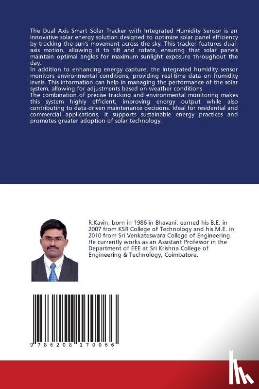 R., Kavin, S., Anbumani, V., Nandagopal - Dual Axis Smart Solar Tracker with Integrated Humidity Sensor