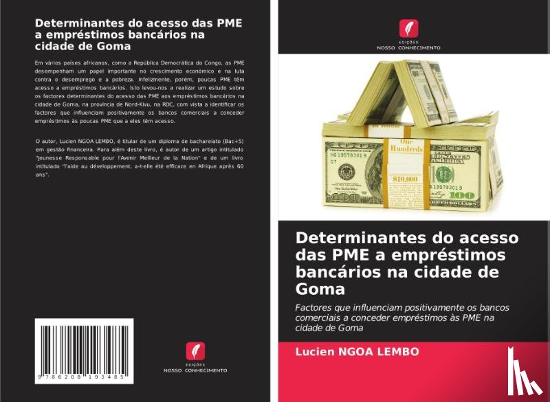 Ngoa Lembo, Lucien - Determinantes do acesso das PME a empréstimos bancários na cidade de Goma