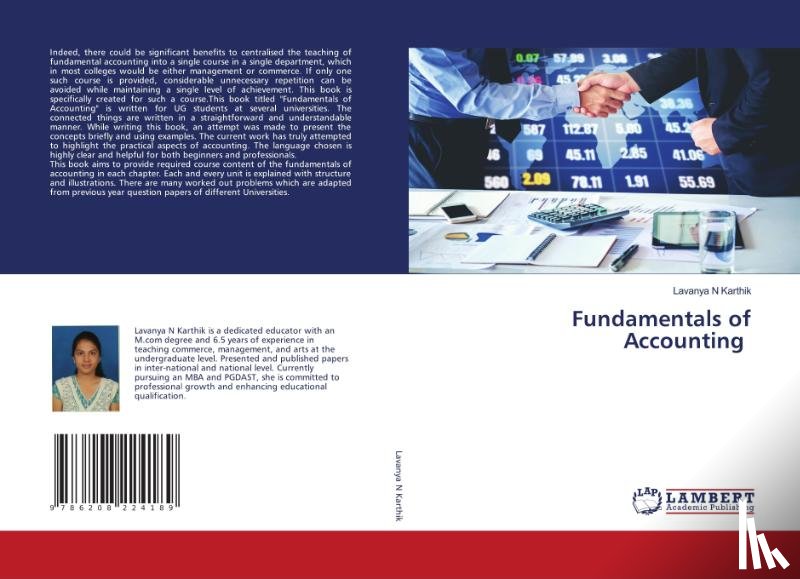 N Karthik, Lavanya - Fundamentals of Accounting