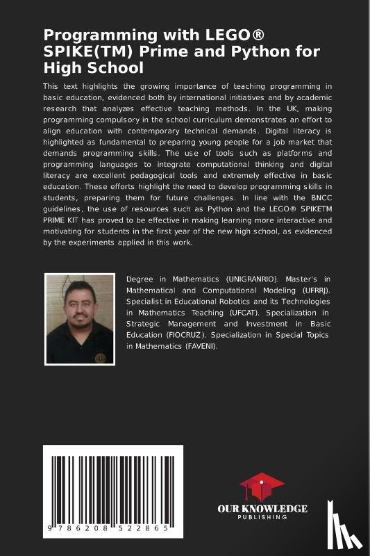 Mendes, Rodrigo Felipe Da Silva, Fernandes, Flávia Gonçalves - Programming with LEGO® SPIKE(TM) Prime and Python for High School
